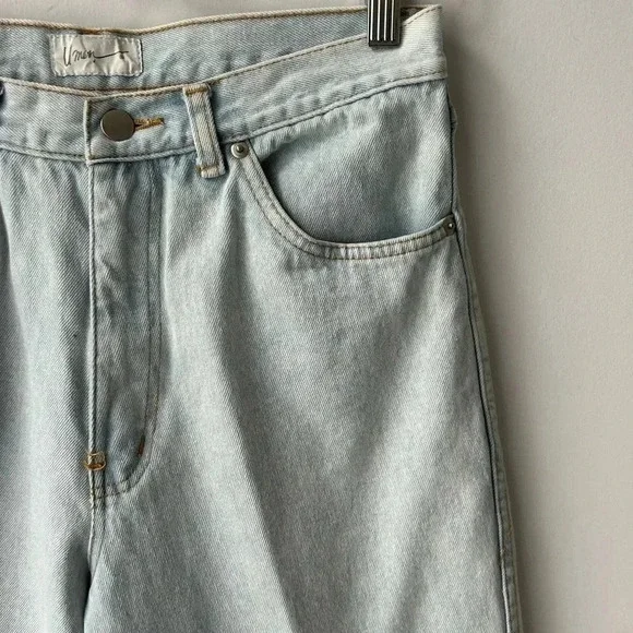 Vintage London Calling Jeans High Waist Tapered Light Wash Mom Jeans England - Picture 7 of 14